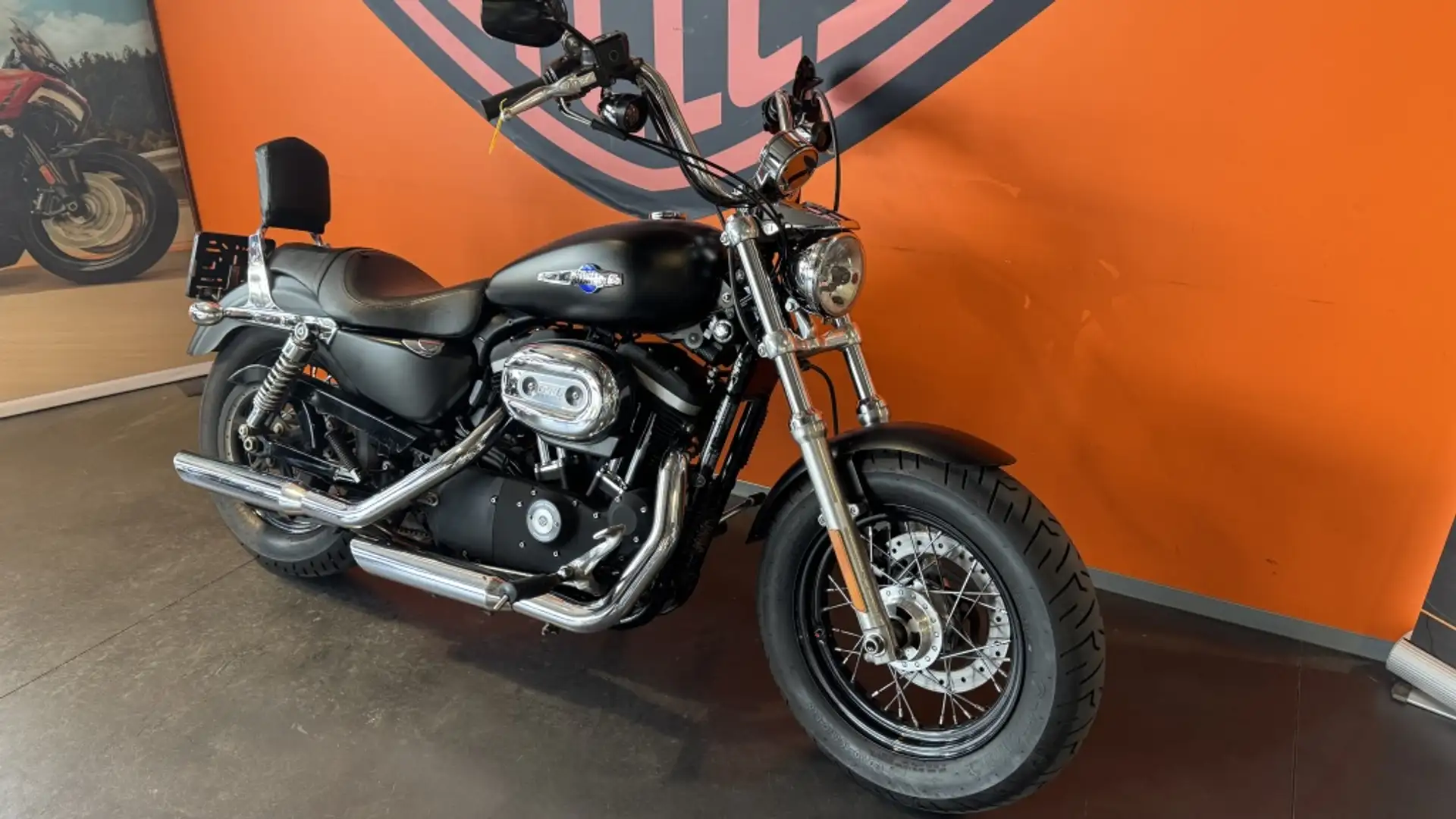 Harley-Davidson Chopper Xl1200CB Zwart - 2