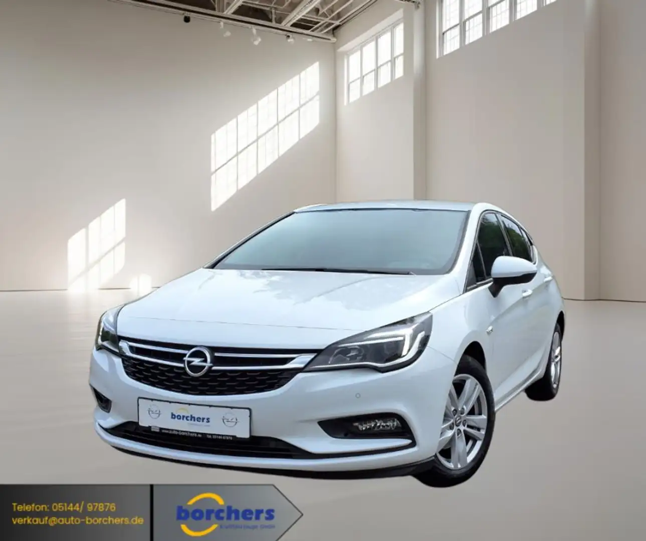 Opel Astra 1.4 Turbo Active White - 1