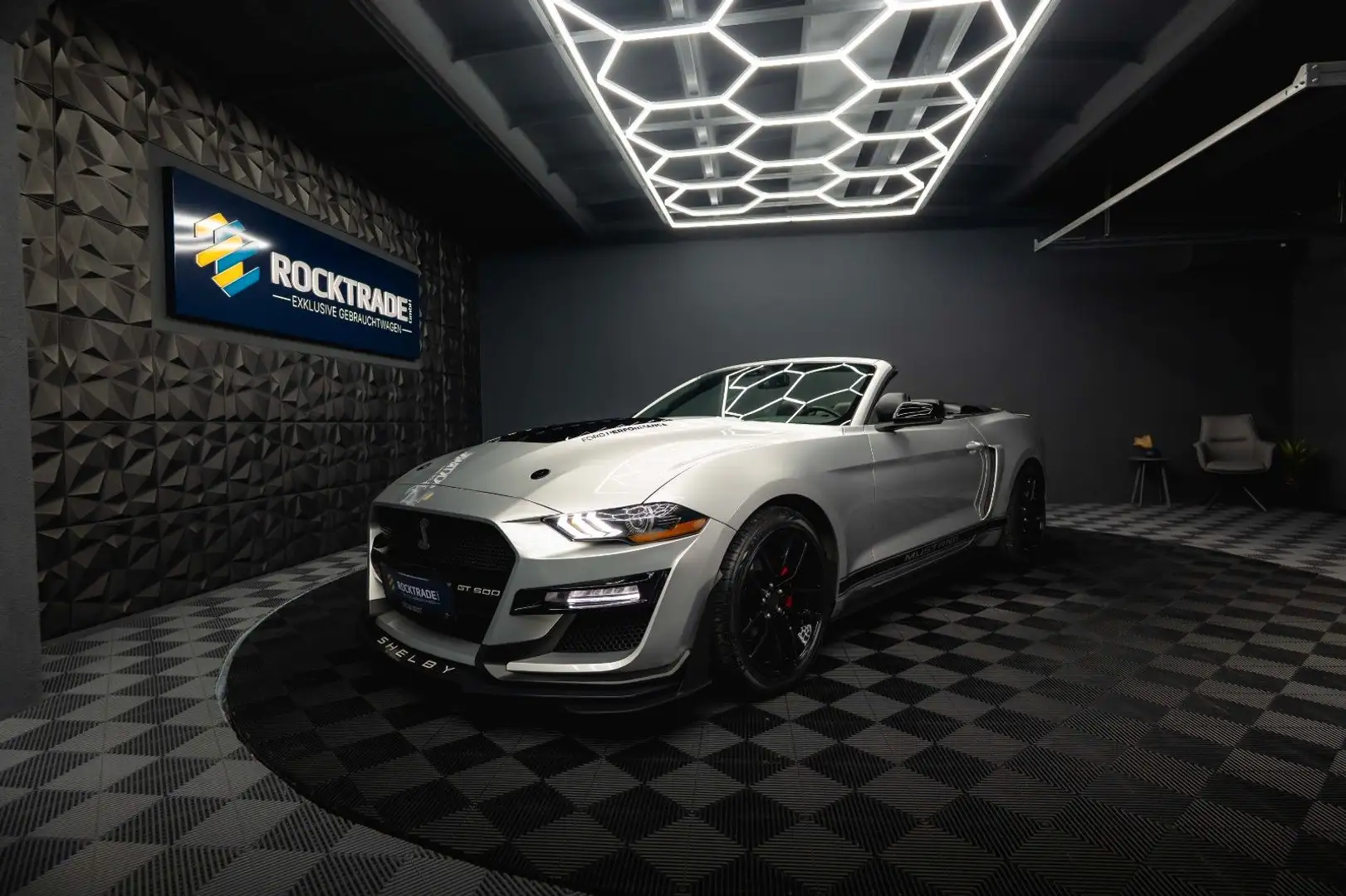 Ford Mustang Shelby 500 GT Cabrio Performance PREMIUM Silber - 2