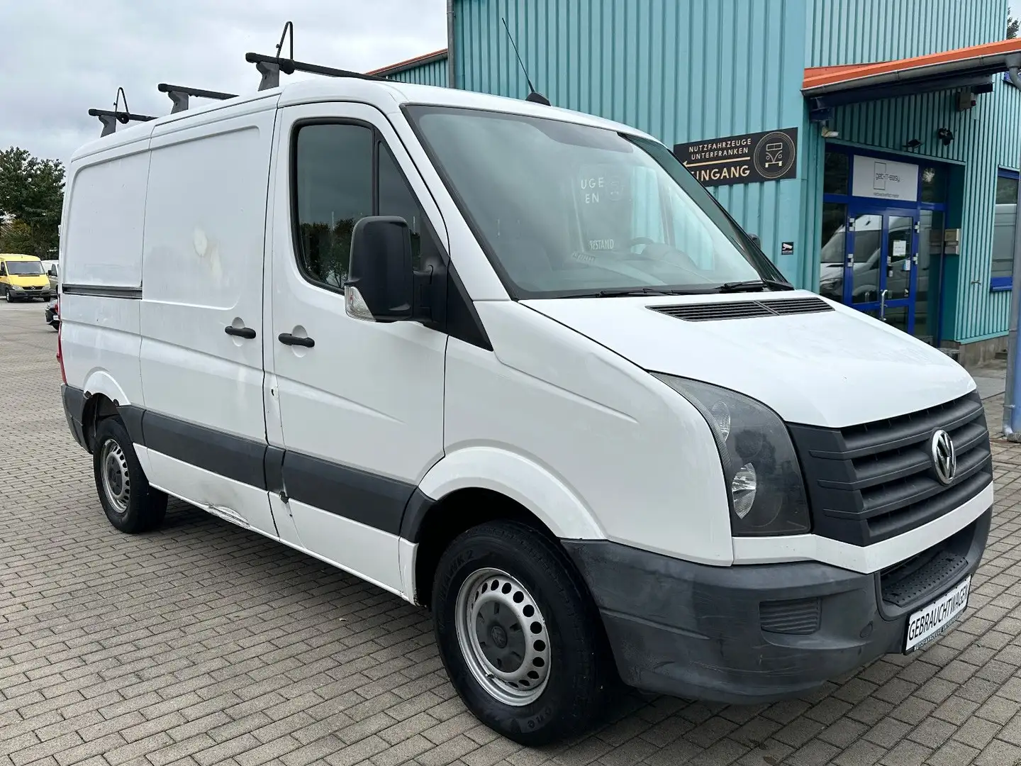 Volkswagen Crafter Kasten L1H1 136PS/2.HD+AHK+KLIMA+GRA+STH Blanc - 1