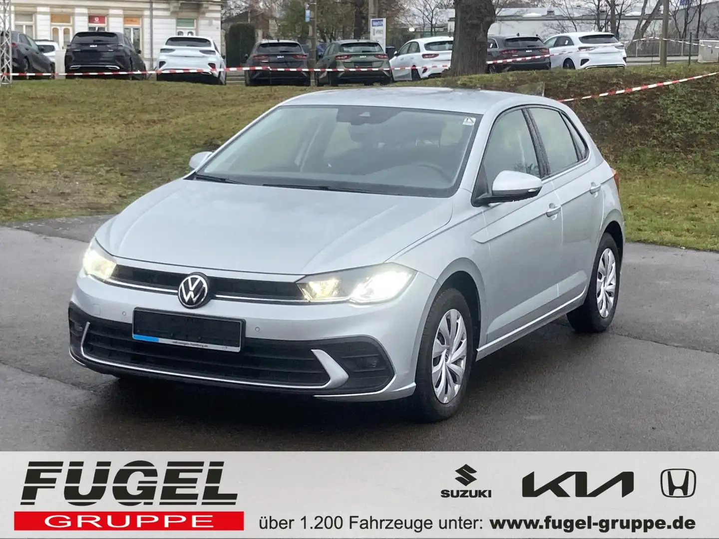 Volkswagen Polo 1.0 TSI DSG Life LED|Navi|Klimaaut. Argent - 1