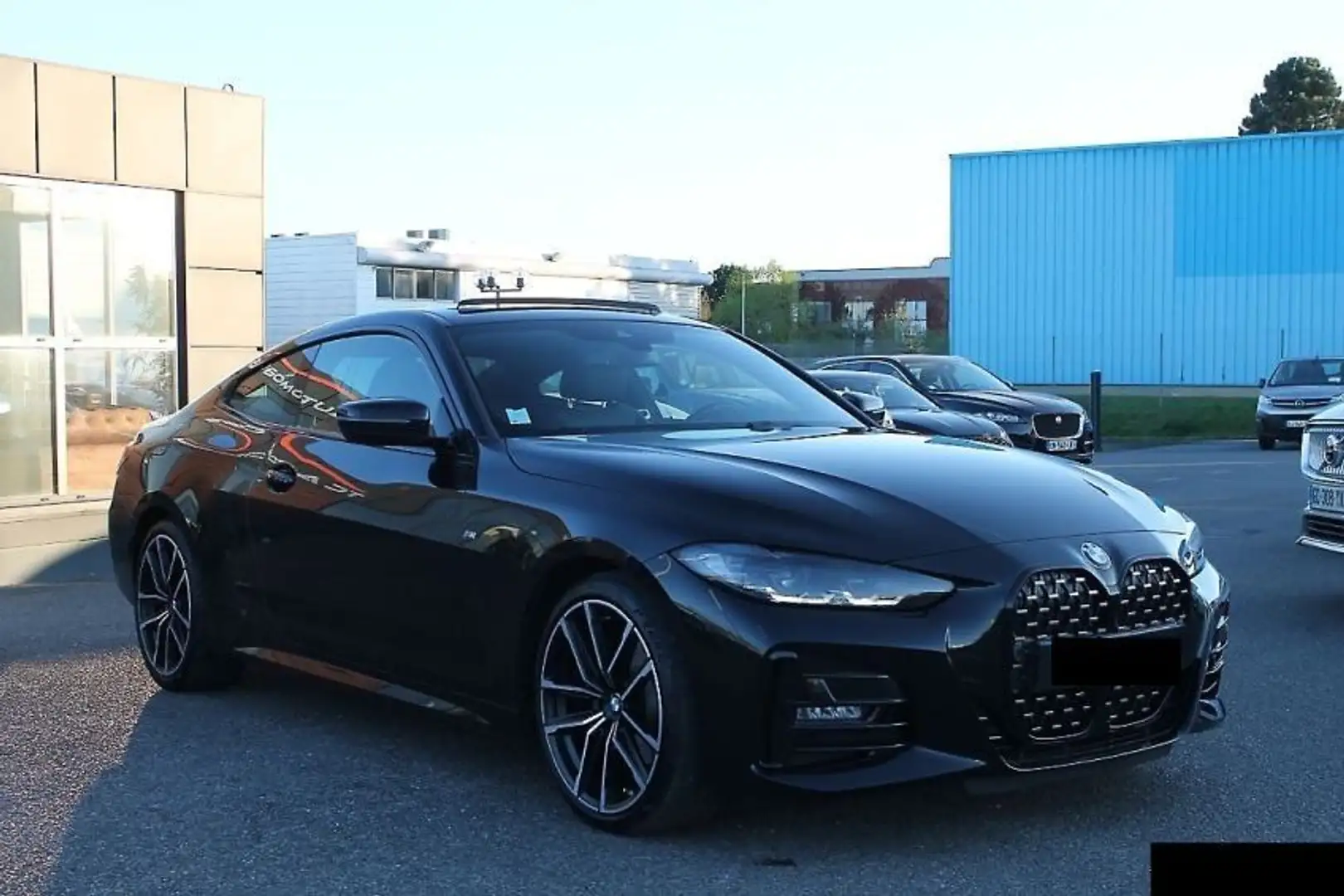 BMW 420 SERIE G22 COUPE 420D XDRIVE 190 M SPORT BVA8 Noir - 1
