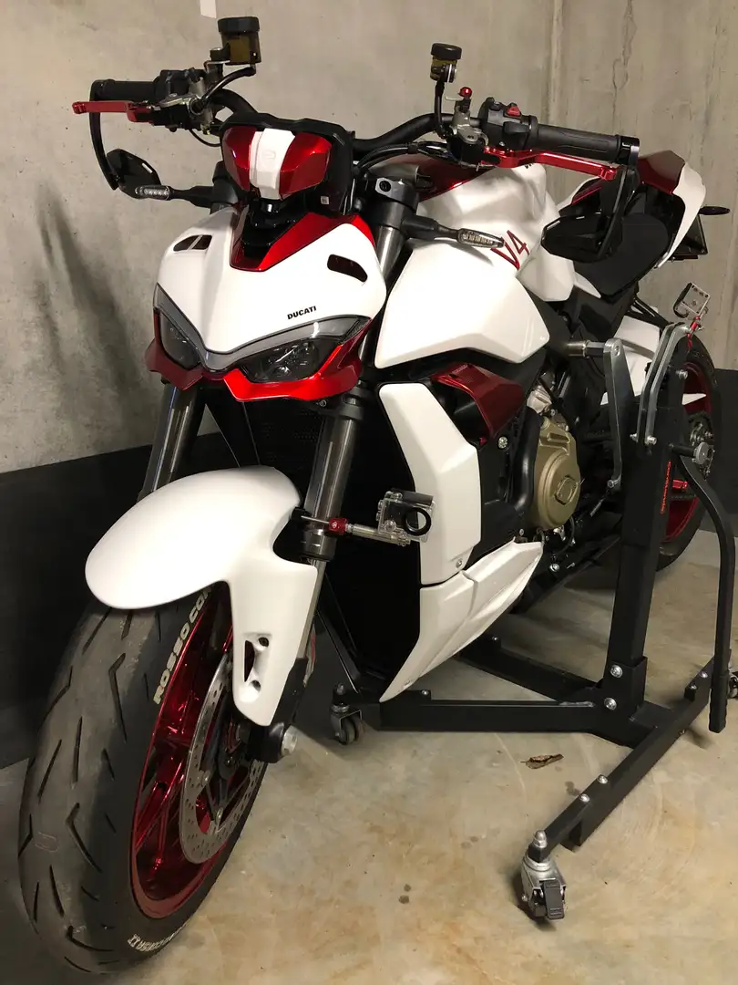 Ducati Streetfighter V4 Blanc - 1