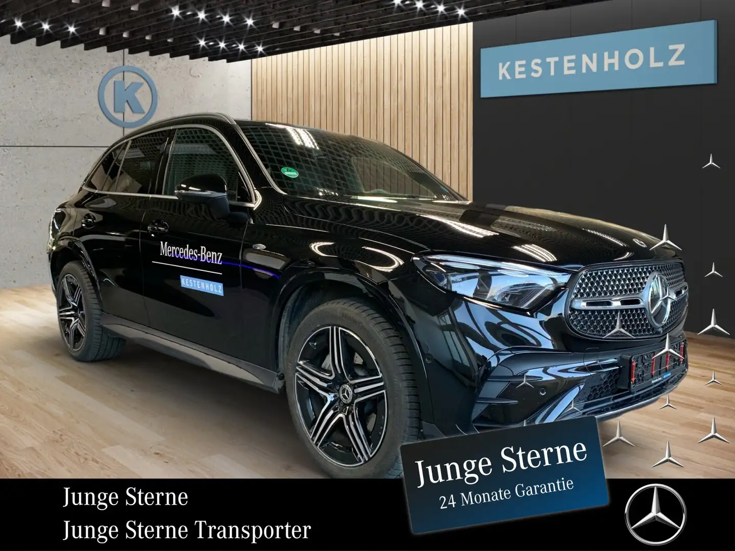 Mercedes-Benz GLC 300 GLC 300 e 4M AMG°ADV+°360°MEMO°AHK°DISTR° Schwarz - 1