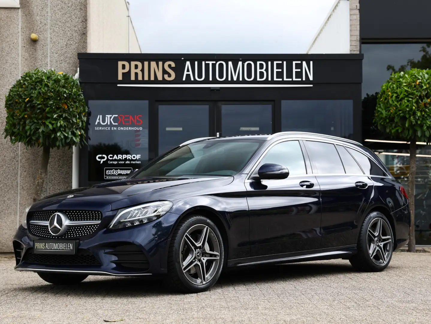Mercedes-Benz C 160 Estate AMG Edition|Leder|Carplay|Stoelverw. Blauw - 1