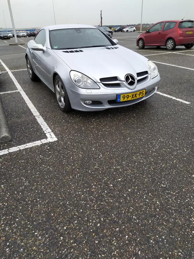 Mercedes-Benz SLK 200 K. Серебристый - 1