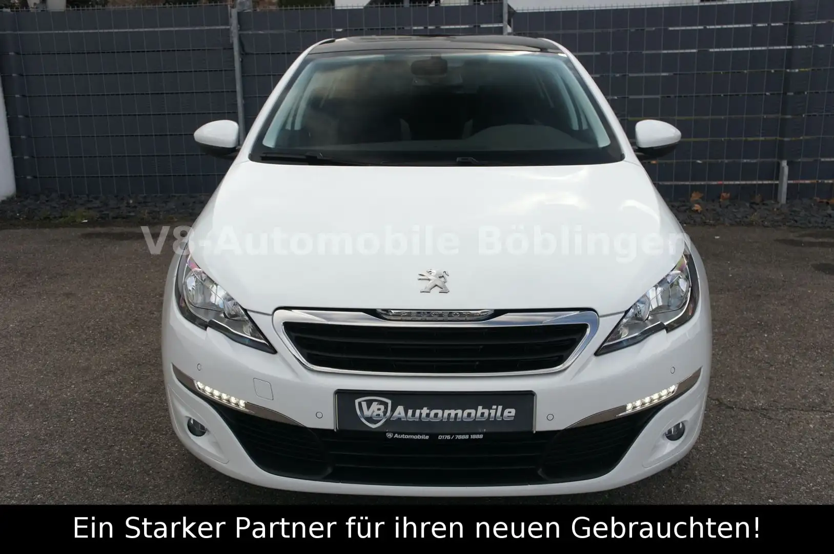 Peugeot 308 Style*PANNO*KAMERA*AHK Blanc - 2