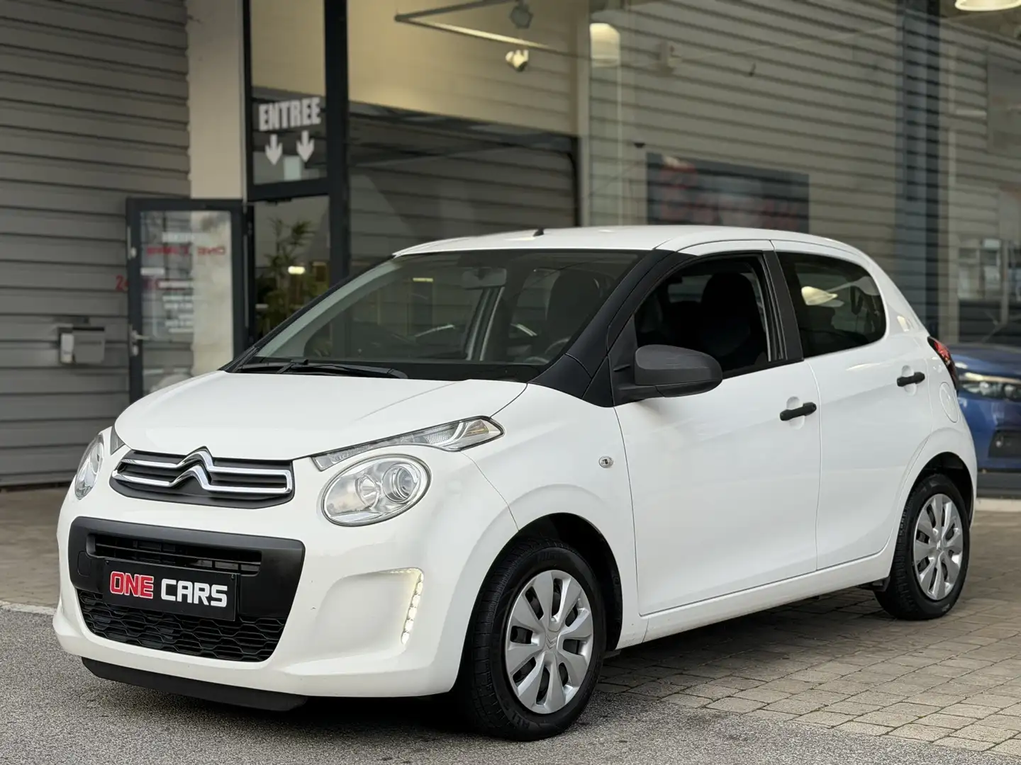 Citroen C1 1.0 VTi (51kw 69cv) 5Portes EURO6 (GARANTIE 1AN) Blanc - 1
