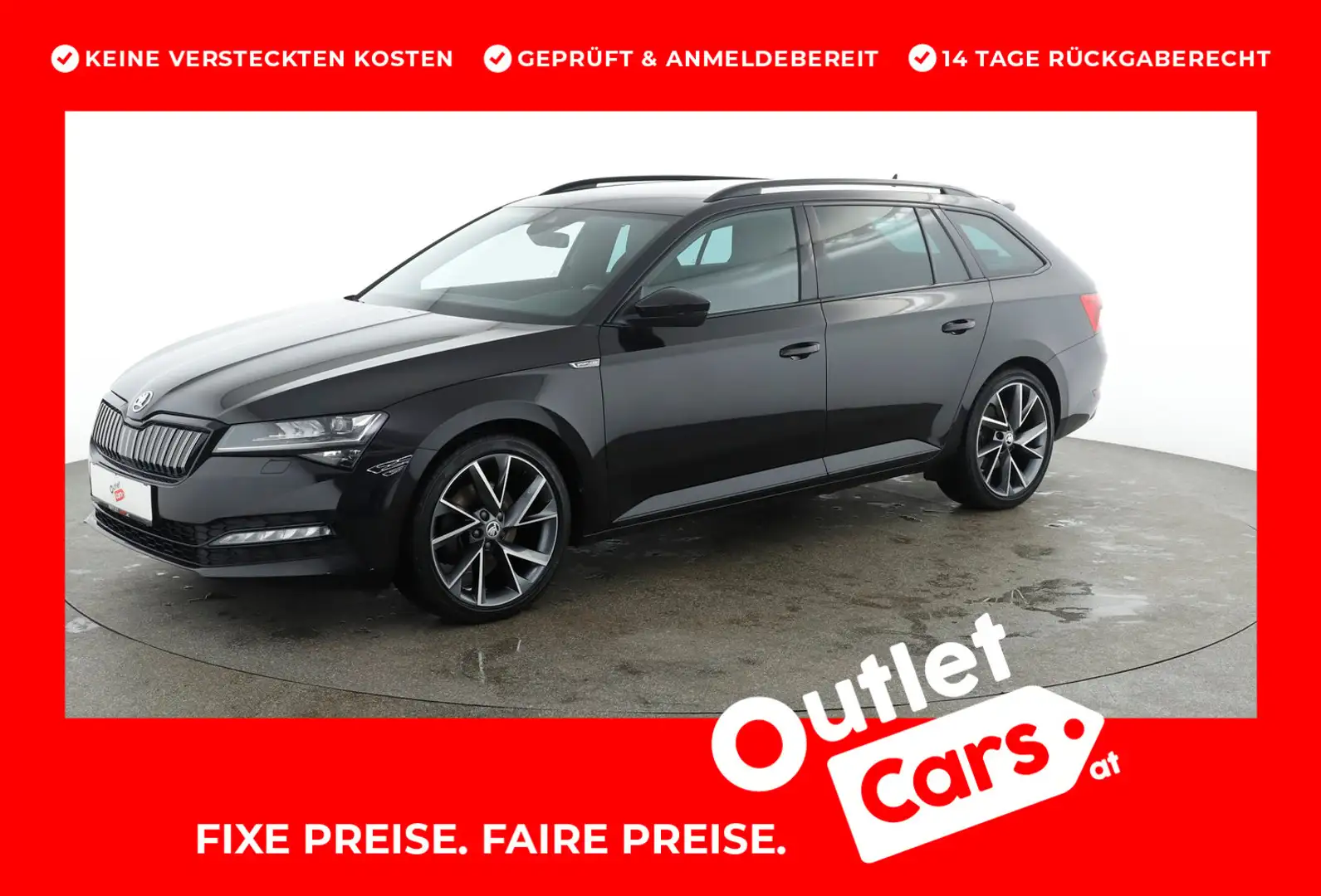 Skoda Superb iV SPORTLINE DSG Schwarz - 1