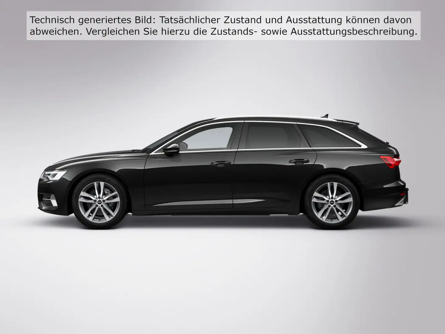 Audi A6 50 TDI qu. advanced AHK*HuD*Matrix*360° Schwarz - 2