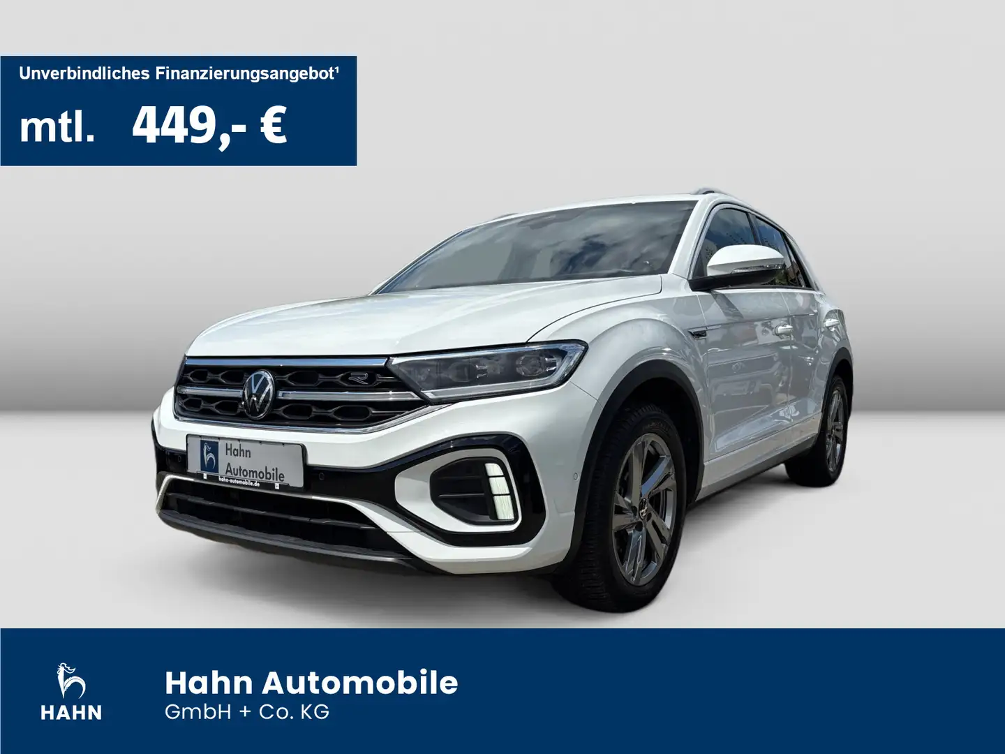 Volkswagen T-Roc 1.5TSI DSG R-Line Matrix Navi ACC CAM APP Weiß - 1