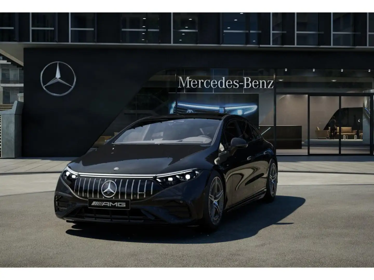 Mercedes-Benz EQS 53 AMG 4MATIC+ Hyperscreen*Burm3D*Memory*HUD Noir - 1