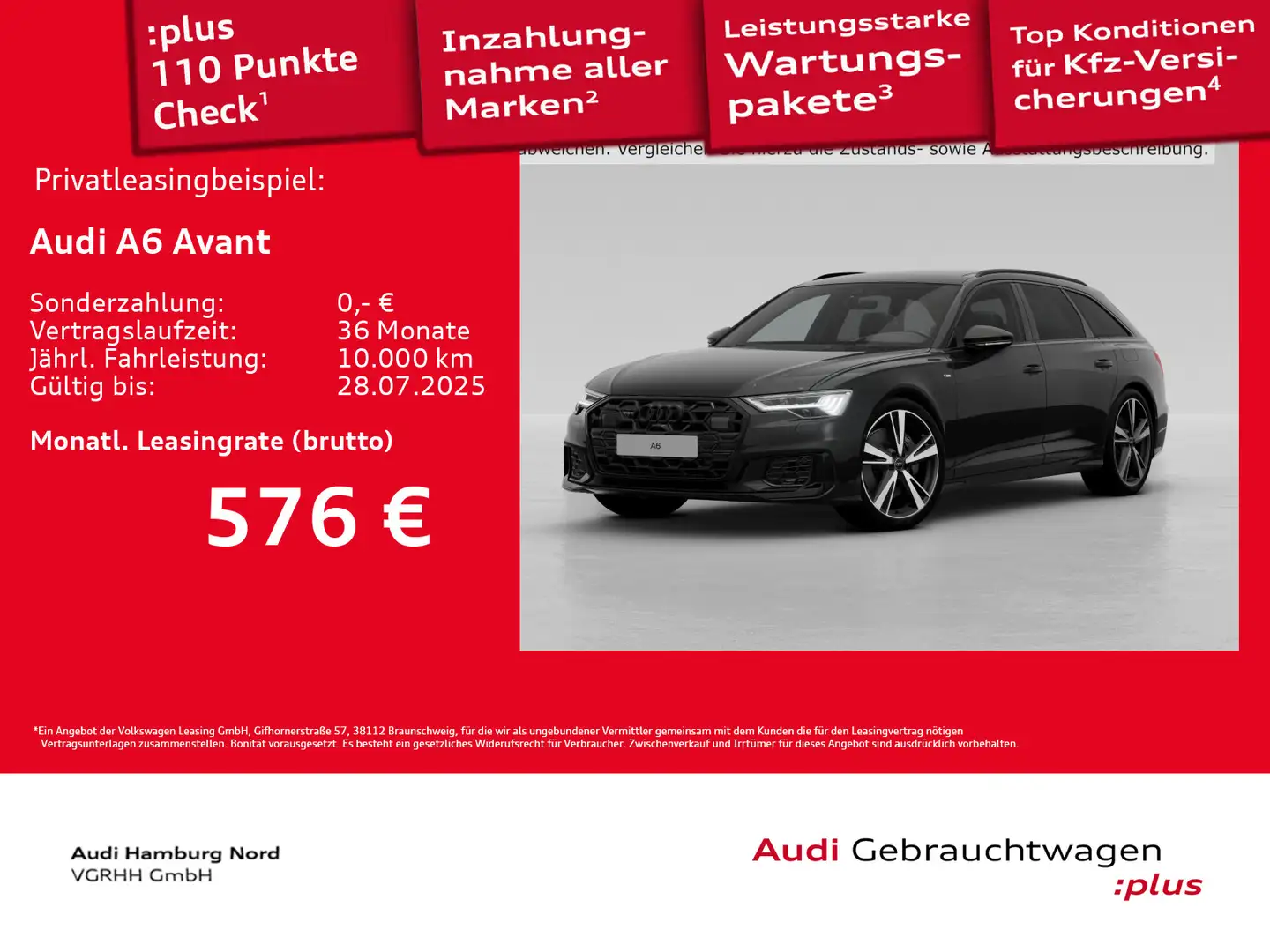 Audi A6 50 TFSIe S line HeadUp B&O Pano AHK ACC Zwart - 1