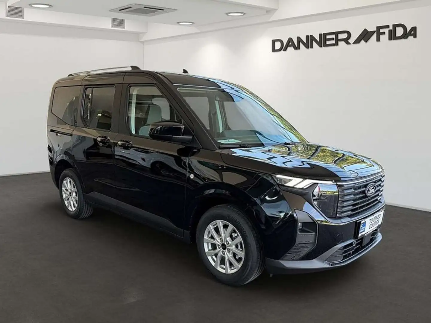 Ford Tourneo Courier TITANIUM 125 PS EcoBoost/Benzin (PROMPT VERFÜGB... Schwarz - 2