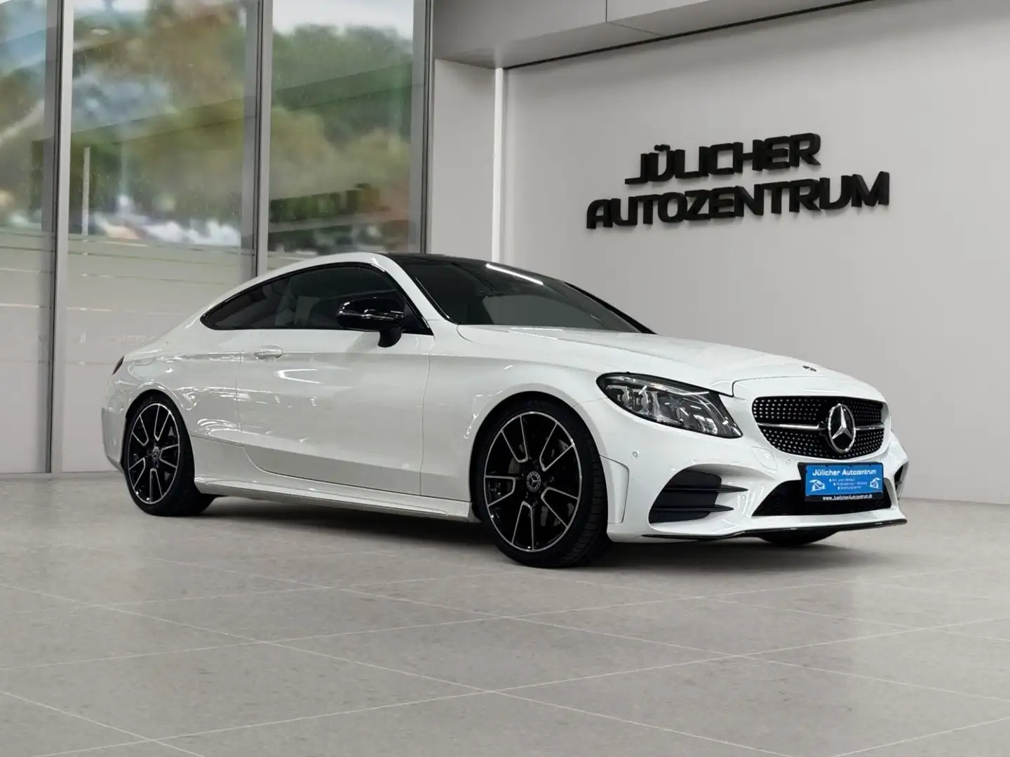 Mercedes-Benz C 300 d Coupe Amg Automatik, 2.Hand, Scheckheft Weiß - 1