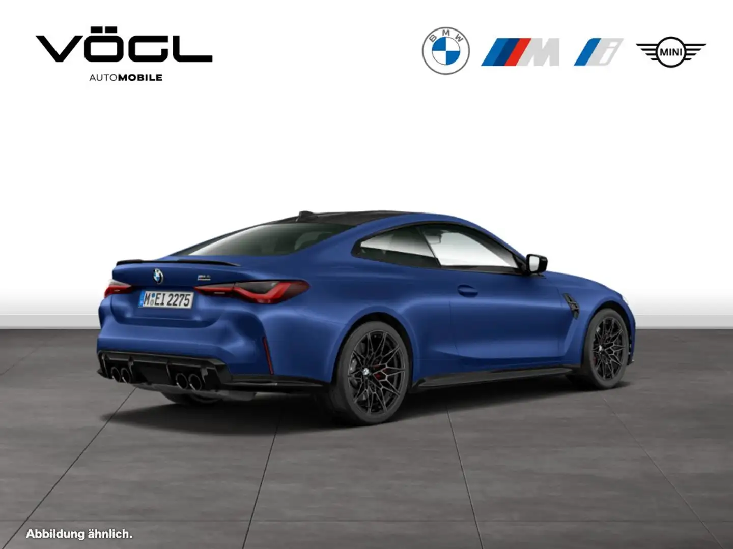 BMW M4 Competition M xDrive Coupé Laserlicht Innovationsp Blau - 2