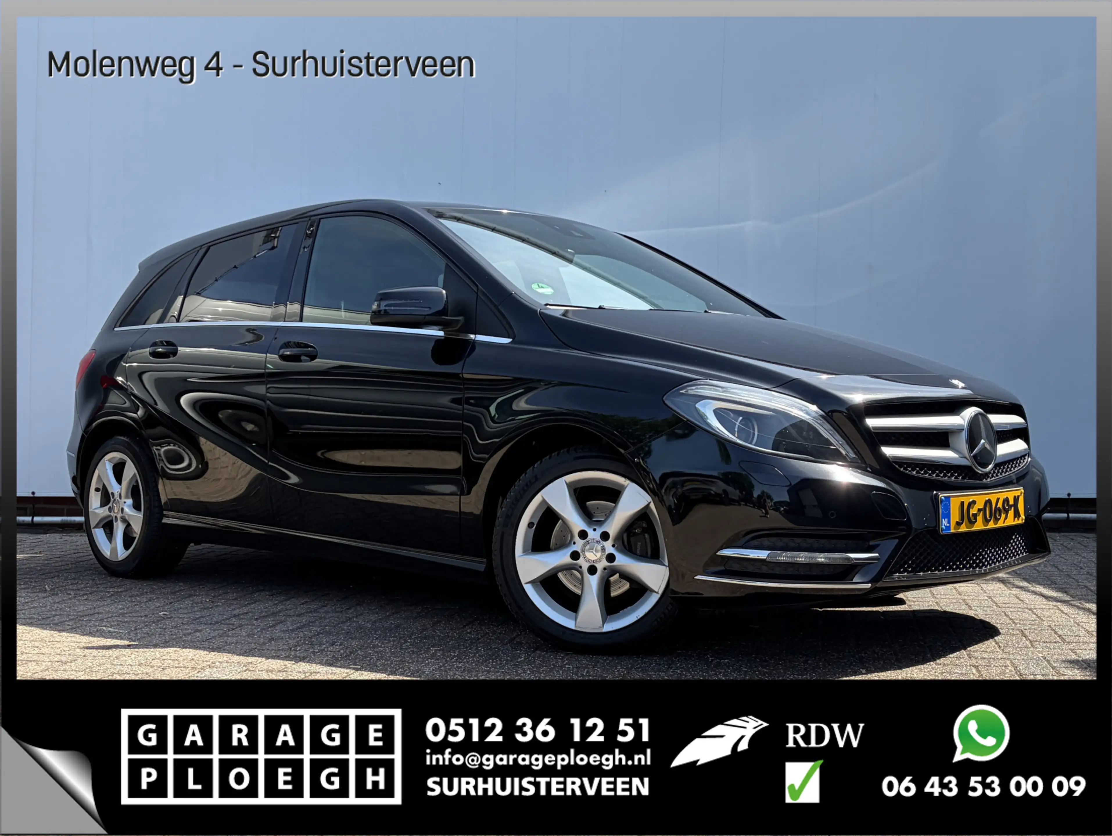Mercedes-Benz B 200 Ambition Trekhaak Leer Stoelverw Nav/Cruise Hoogzi