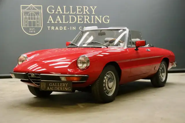 Alfa Romeo 2000 Spider Veloce Trade-in-car Mechanically very well