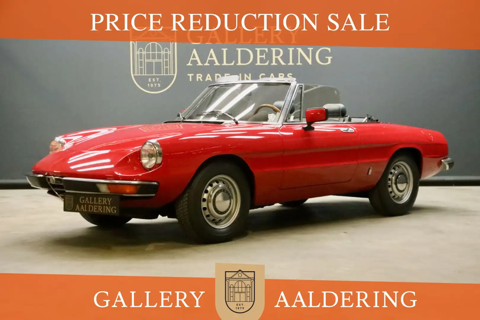 Alfa Romeo 2000 Spider Veloce Trade-in-car PRICE REDUCTION! Mechan Rot - 1