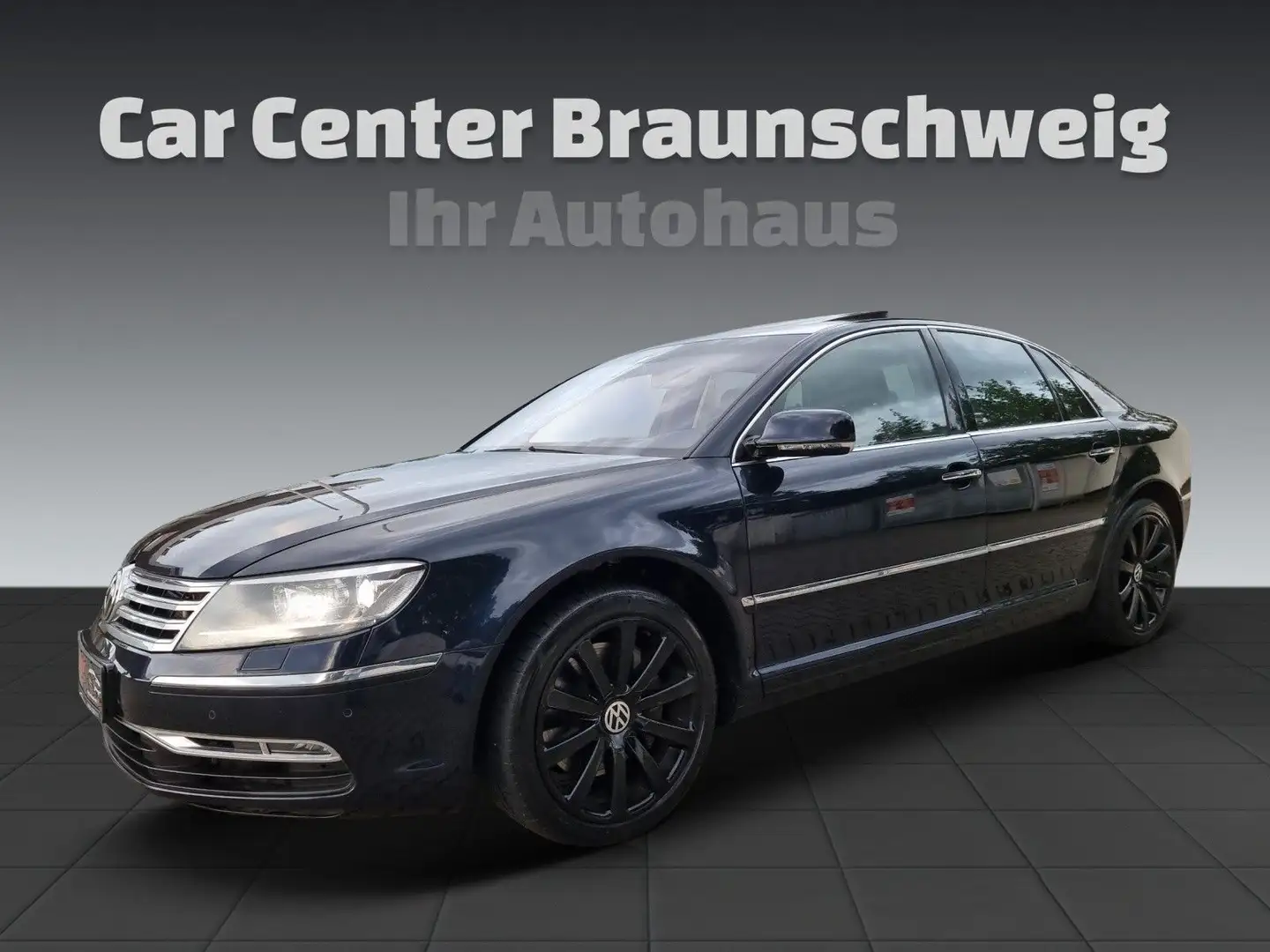 Volkswagen Phaeton 3.0 V6 TDI 4MOTION Tiptronic+S-Heft+AHK Blau - 1