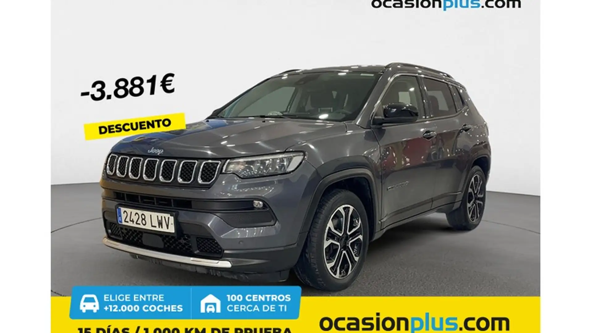 Jeep Compass 1.3 Gse T4 Limited 4x2 130 Gris - 1