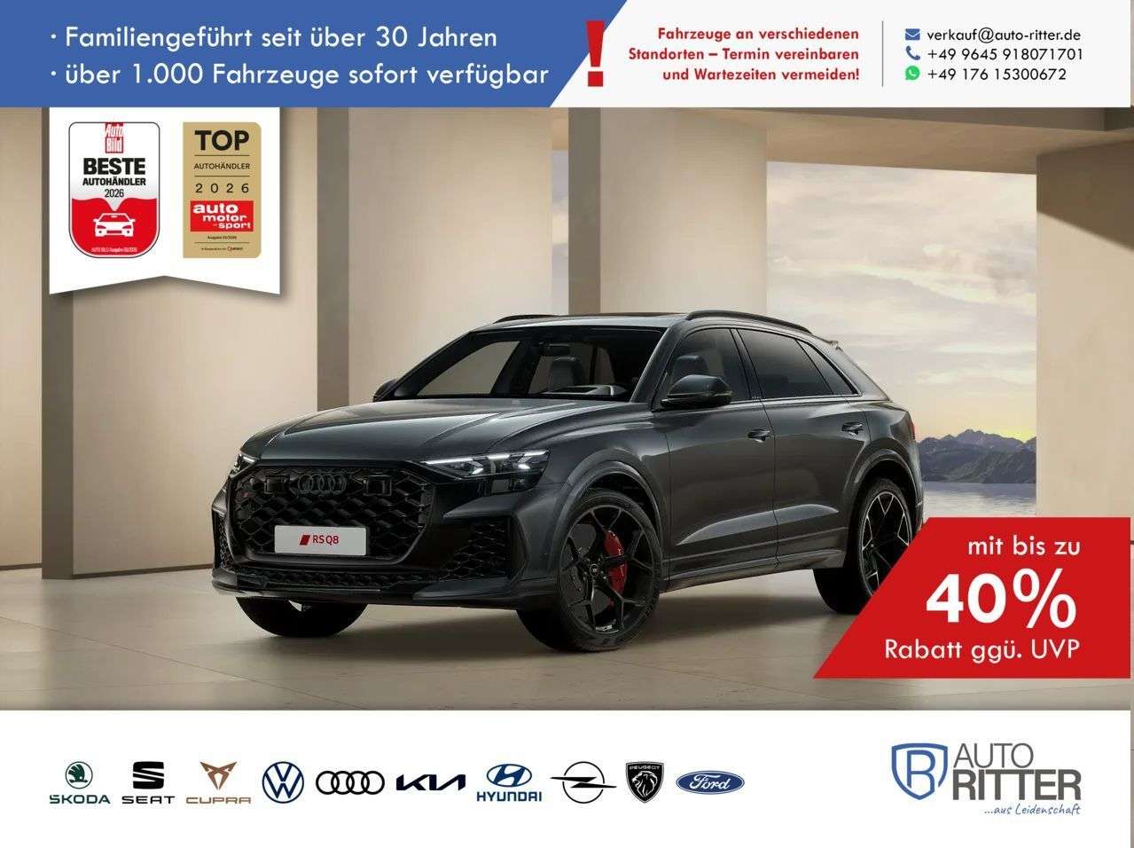 Second hand Audi Rsq8 