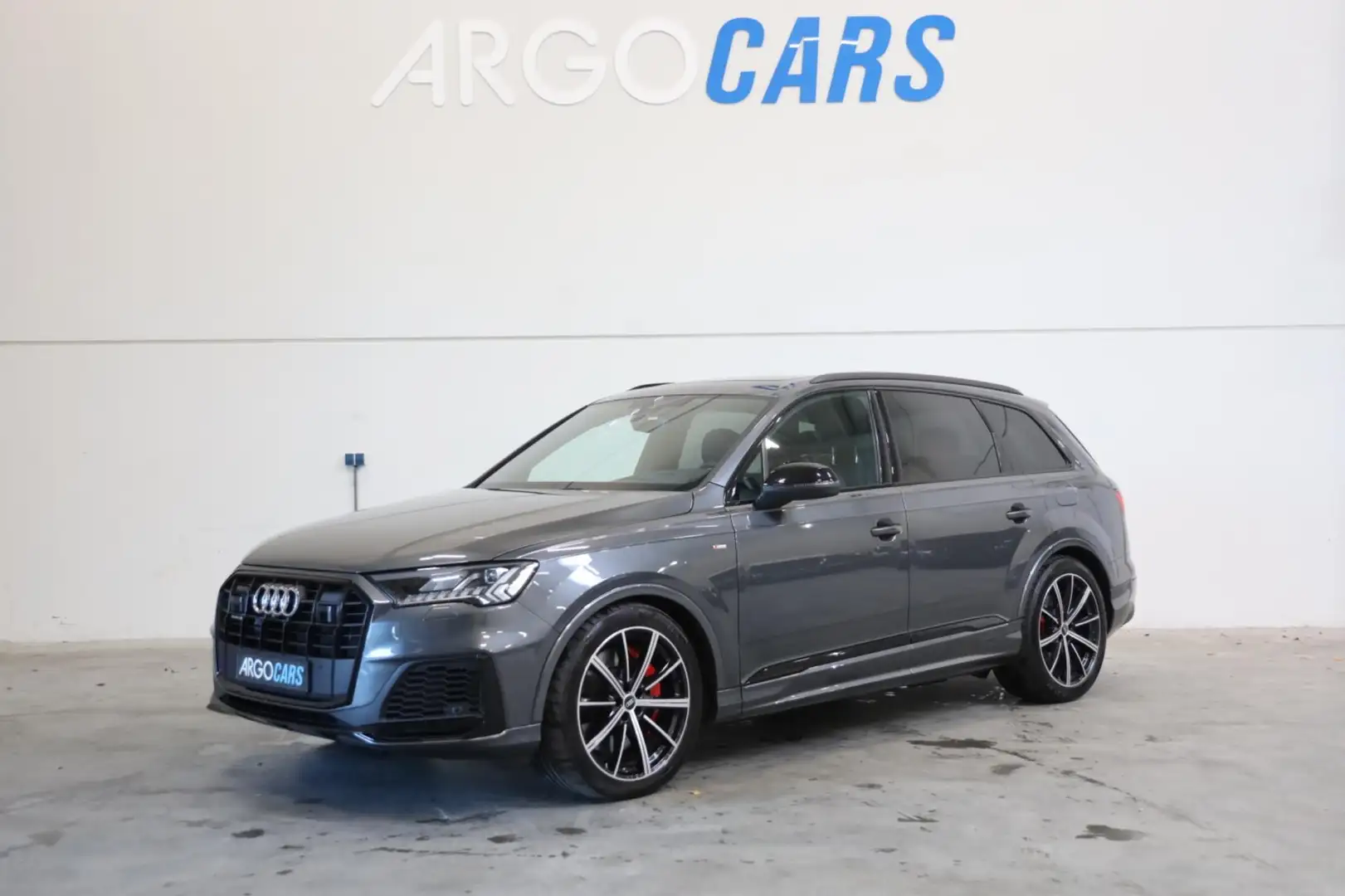 Audi Q7 60 TFSI e QUATTRO PANO Pro Line S COMP. 489PK TREK Gris - 1
