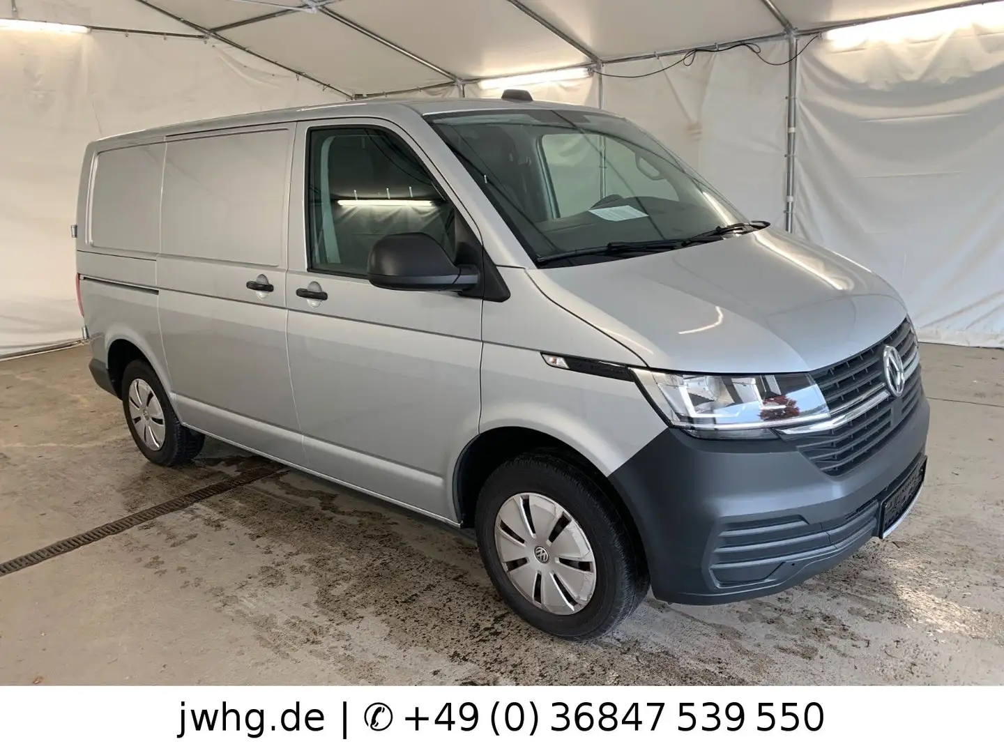 Volkswagen T6 Transporter T6.1 Kasten 3-SITZER/NAVI/PDC/KLIMA Silber - 2