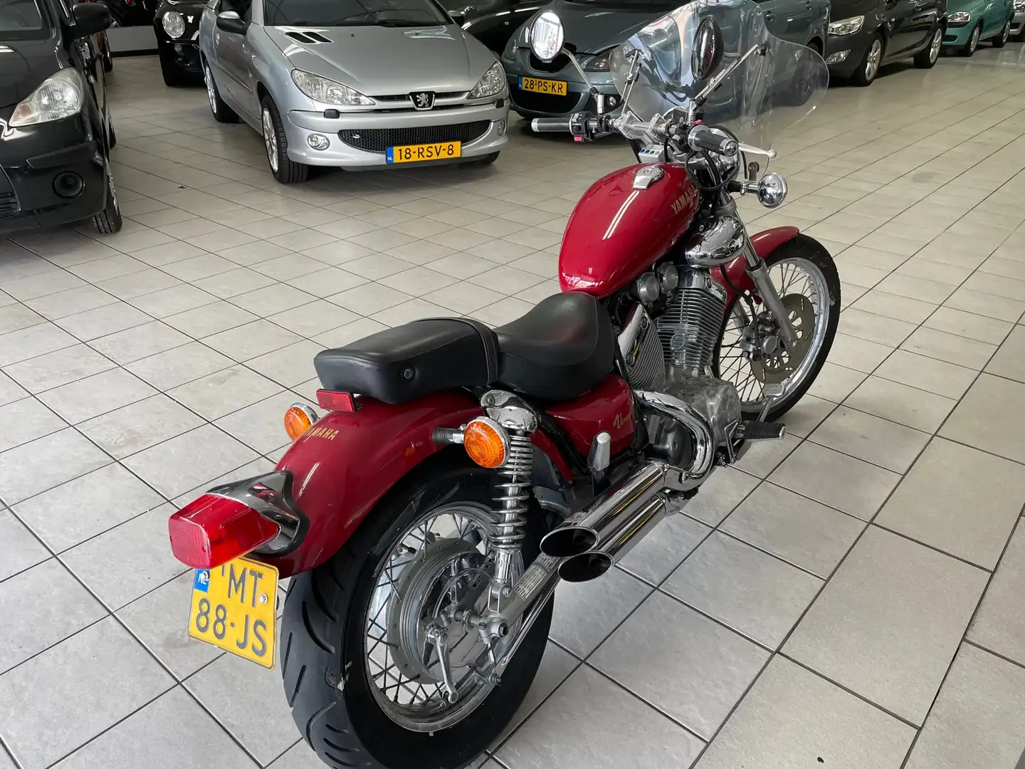 Yamaha XV 535 Chopper Een mooie Moter rijd en schakelt goed Rojo - 2
