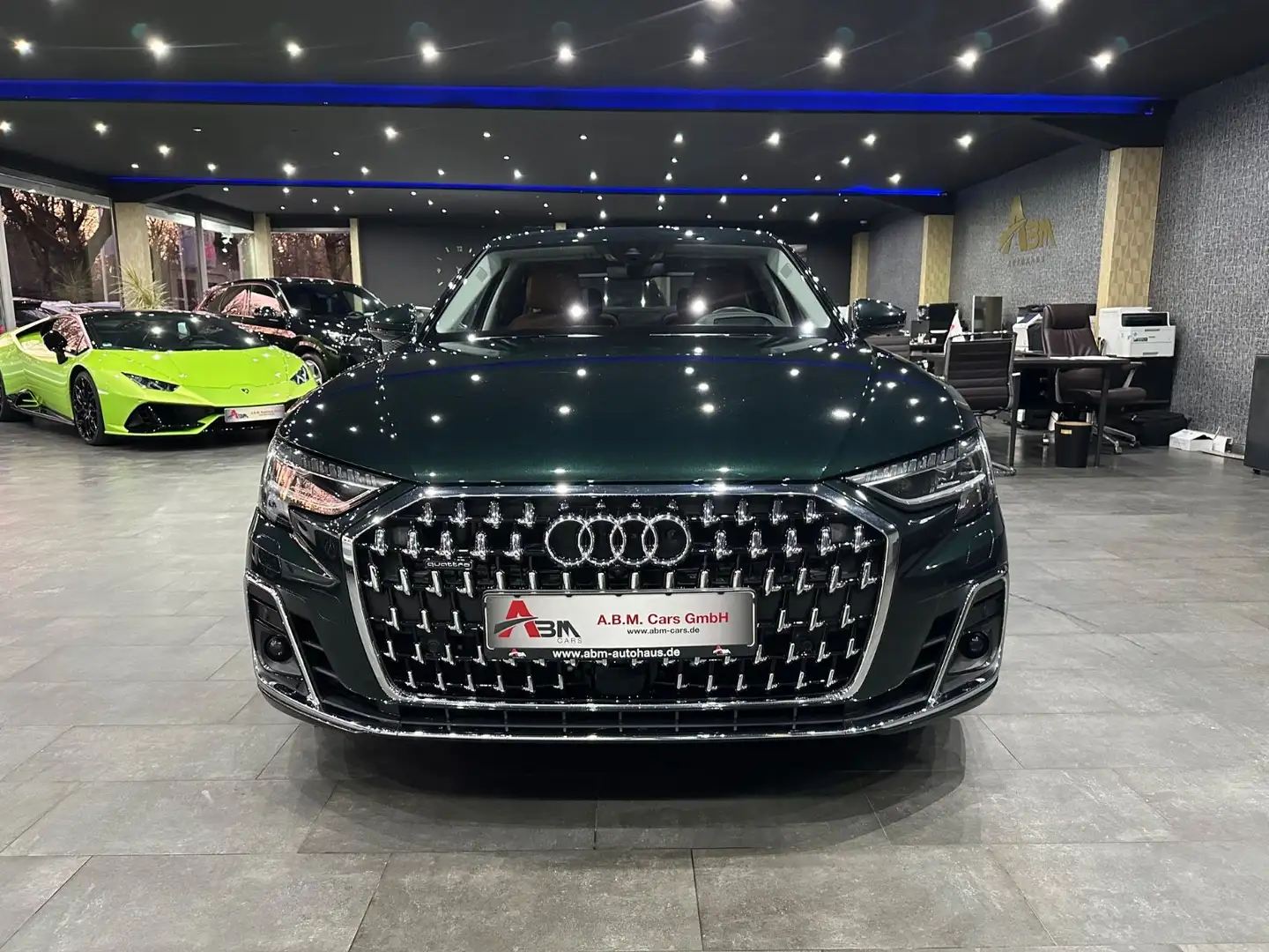 Audi A8 60 TFSI L quattro /KERAMIK / TV / B&O / 1HAND Verde - 2