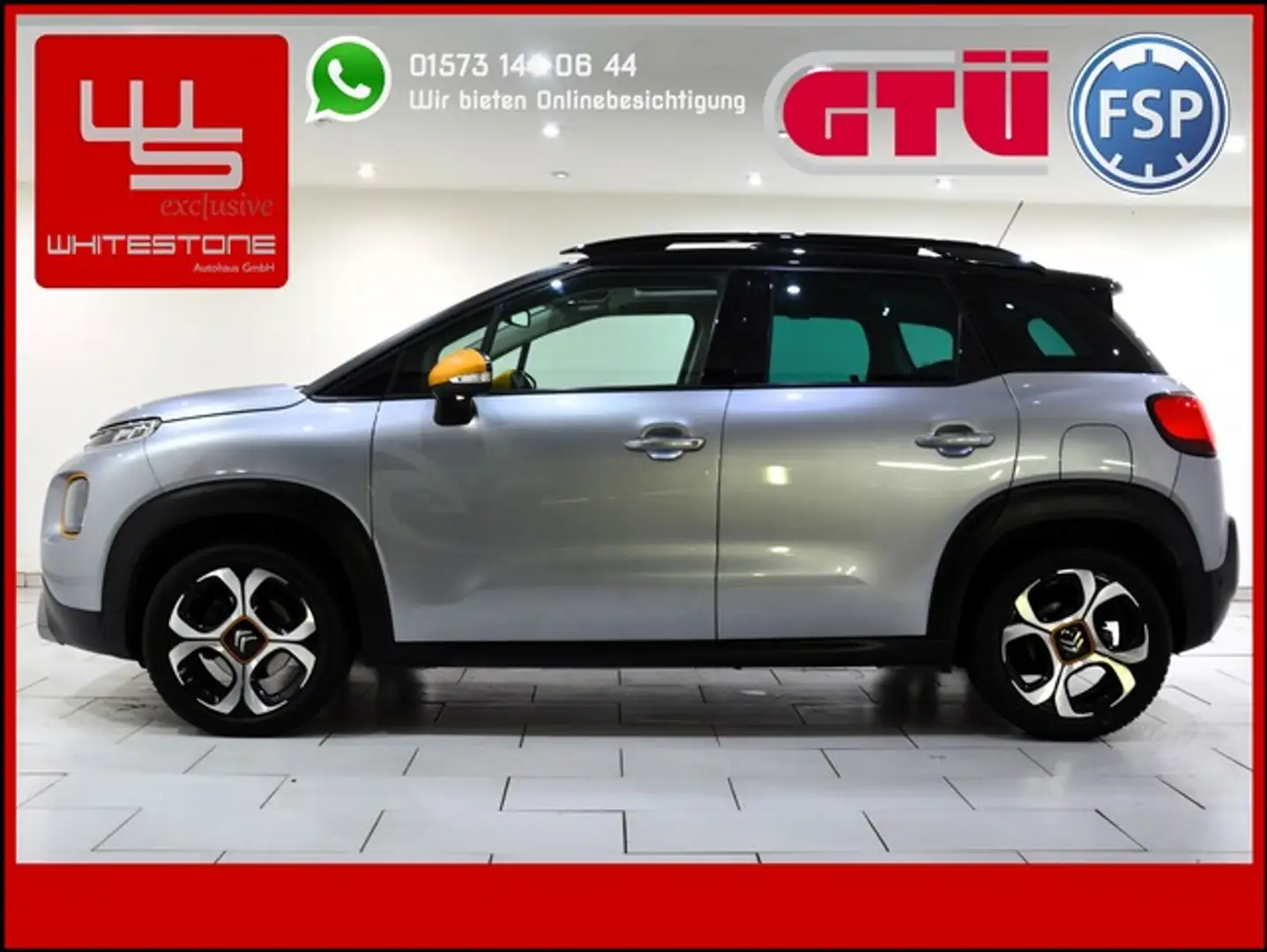 Citroen C3 Aircross Rip Curl Aut Nav Pano Head-UP Totwin Grey - 1