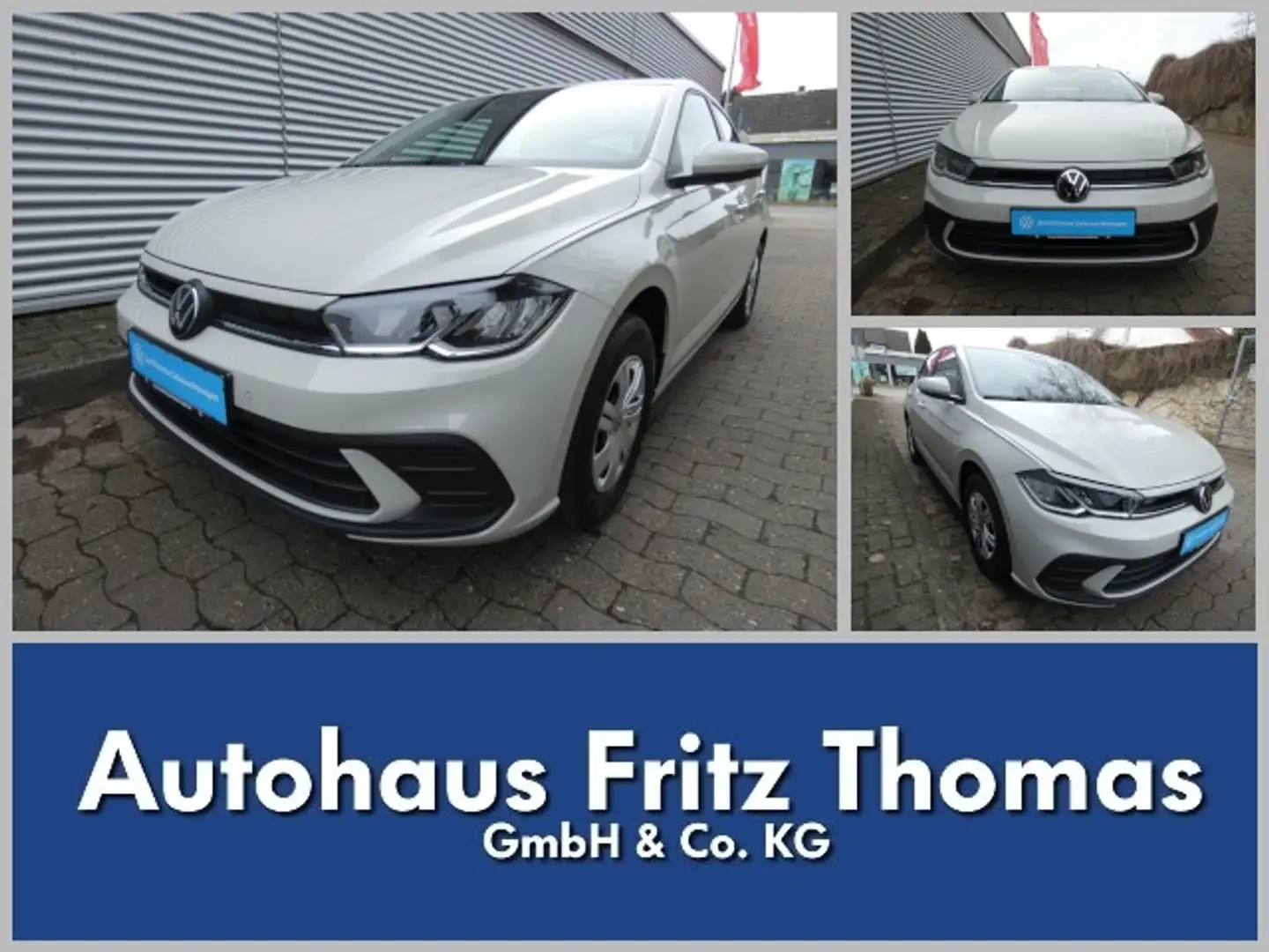 Volkswagen Polo 1.0 LED PDC Klima App-Connect Klima Einparkhilfe Grau - 1