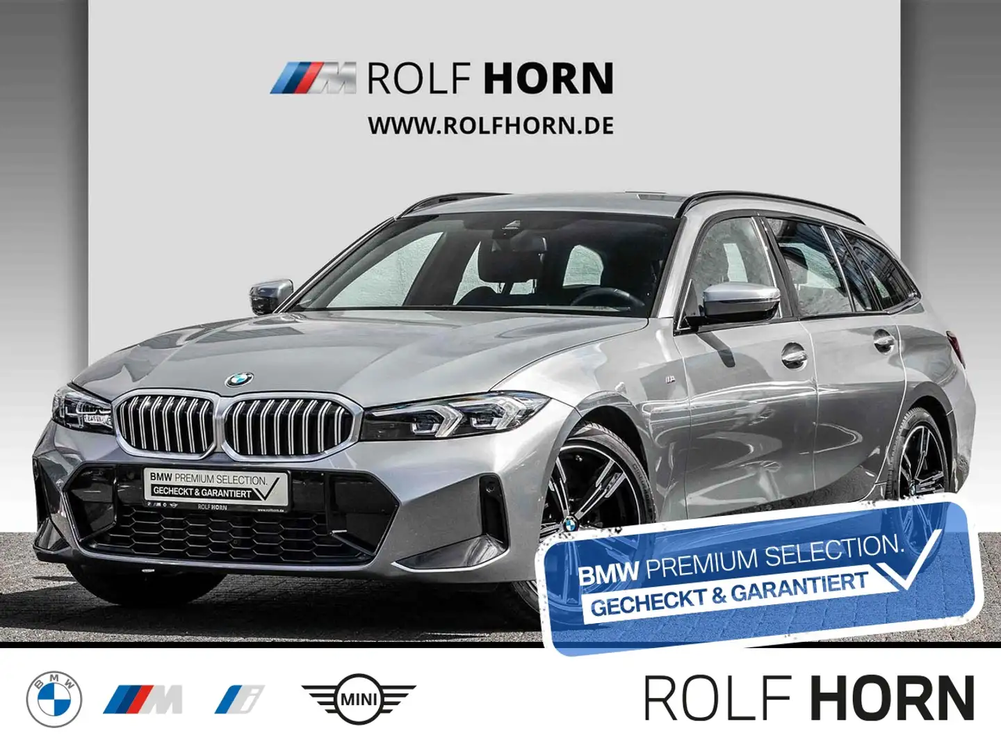 BMW 318 i Touring M Sportpaket PDC LED Navi. Sitzhzg. Grau - 1