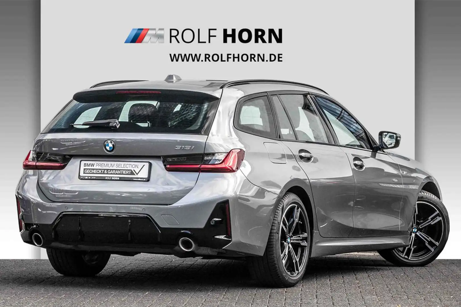 BMW 318 i Touring M Sportpaket PDC LED Navi. Sitzhzg. Grau - 2