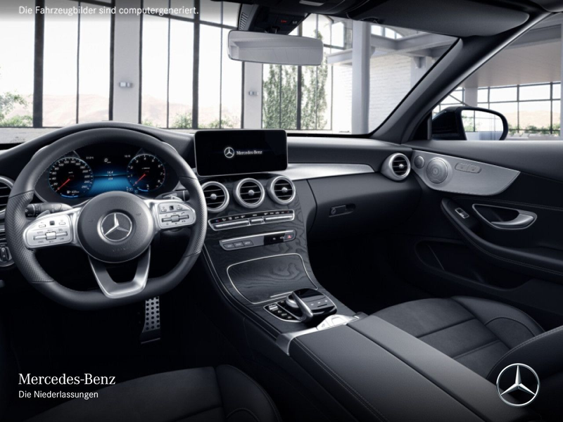 Mercedes-Benz C 200 Cabrio AMG+LED+BURMESTER+KAMERA+19"+KEYLESS — photo 11
