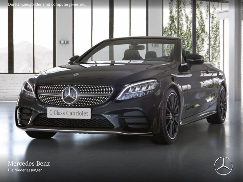 Mercedes-Benz C 200 Cabrio AMG+LED+BURMESTER+KAMERA+19"+KEYLESS — photo 2
