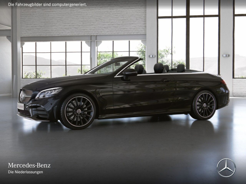 Mercedes-Benz C 200 Cabrio AMG+LED+BURMESTER+KAMERA+19"+KEYLESS — photo 3