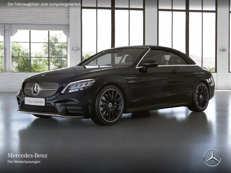 Mercedes-Benz C 200 Cabrio AMG+LED+BURMESTER+KAMERA+19"+KEYLESS — photo 15