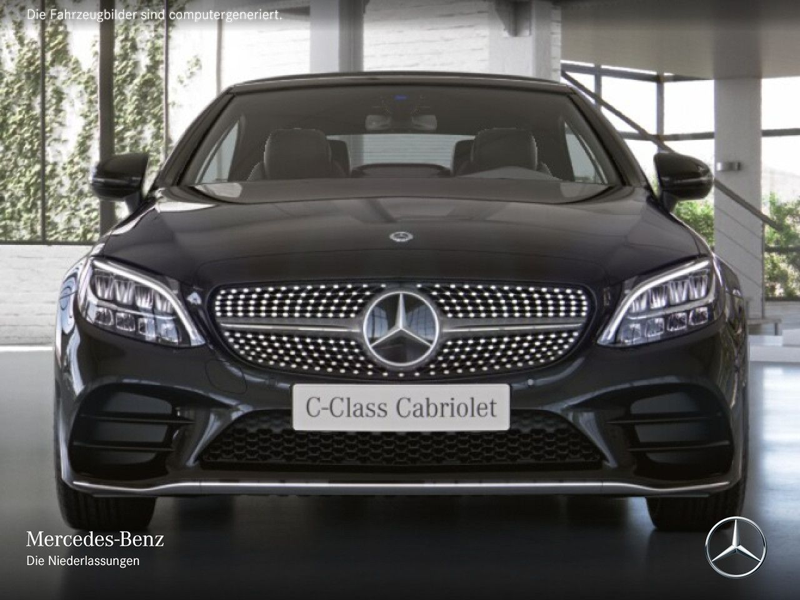 Mercedes-Benz C 200 Cabrio AMG+LED+BURMESTER+KAMERA+19"+KEYLESS — photo 8
