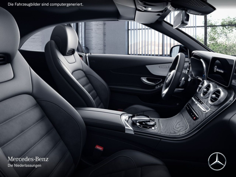 Mercedes-Benz C 200 Cabrio AMG+LED+BURMESTER+KAMERA+19"+KEYLESS — photo 13