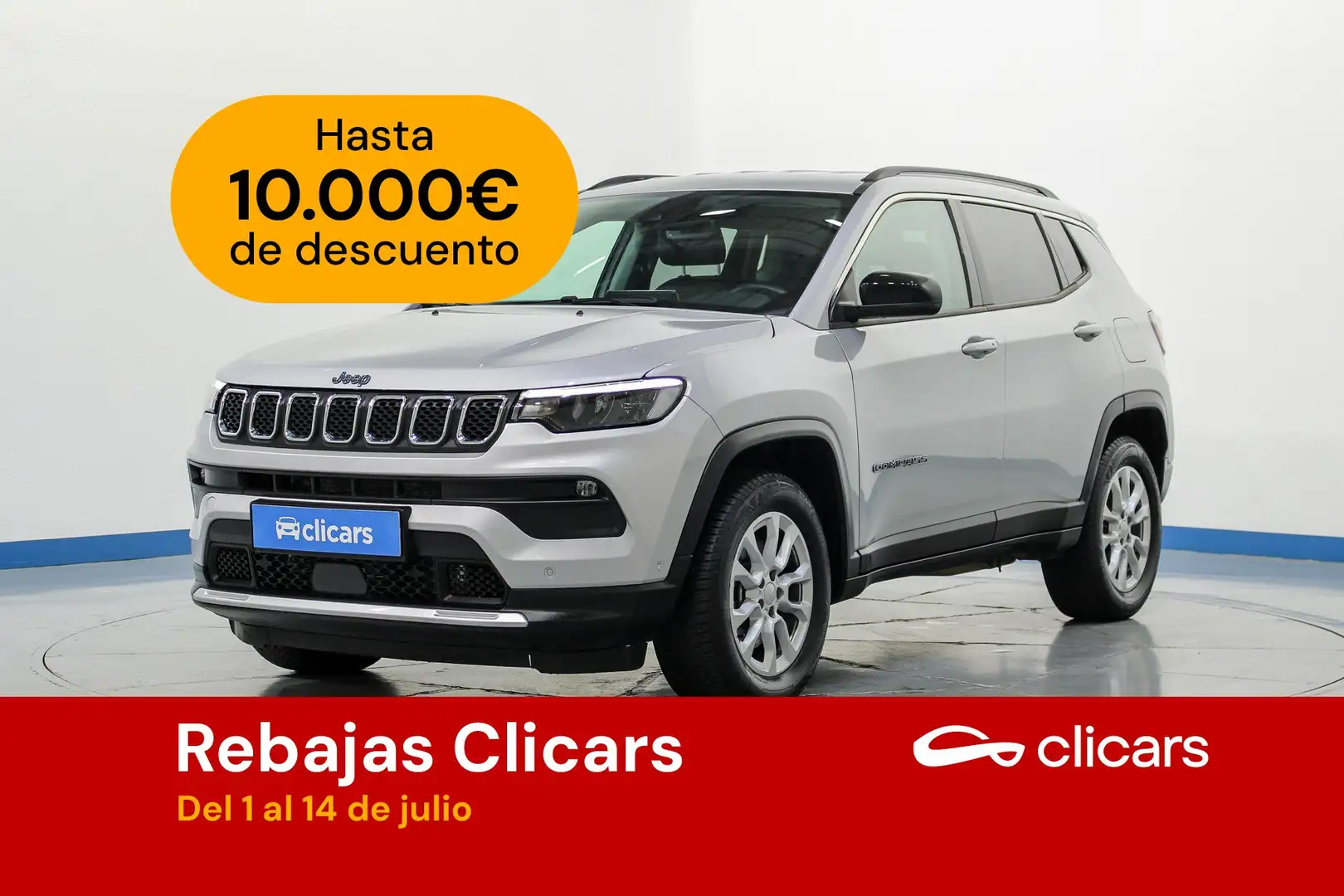 Jeep Compass 1.3 PHEV Limited EAWD Aut. 190 Blanco - 1