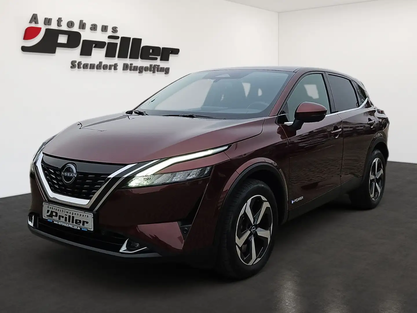 Nissan Qashqai 1.5 VC-T e-Power N-Connecta/NAVI/AHK/LED Rot - 1