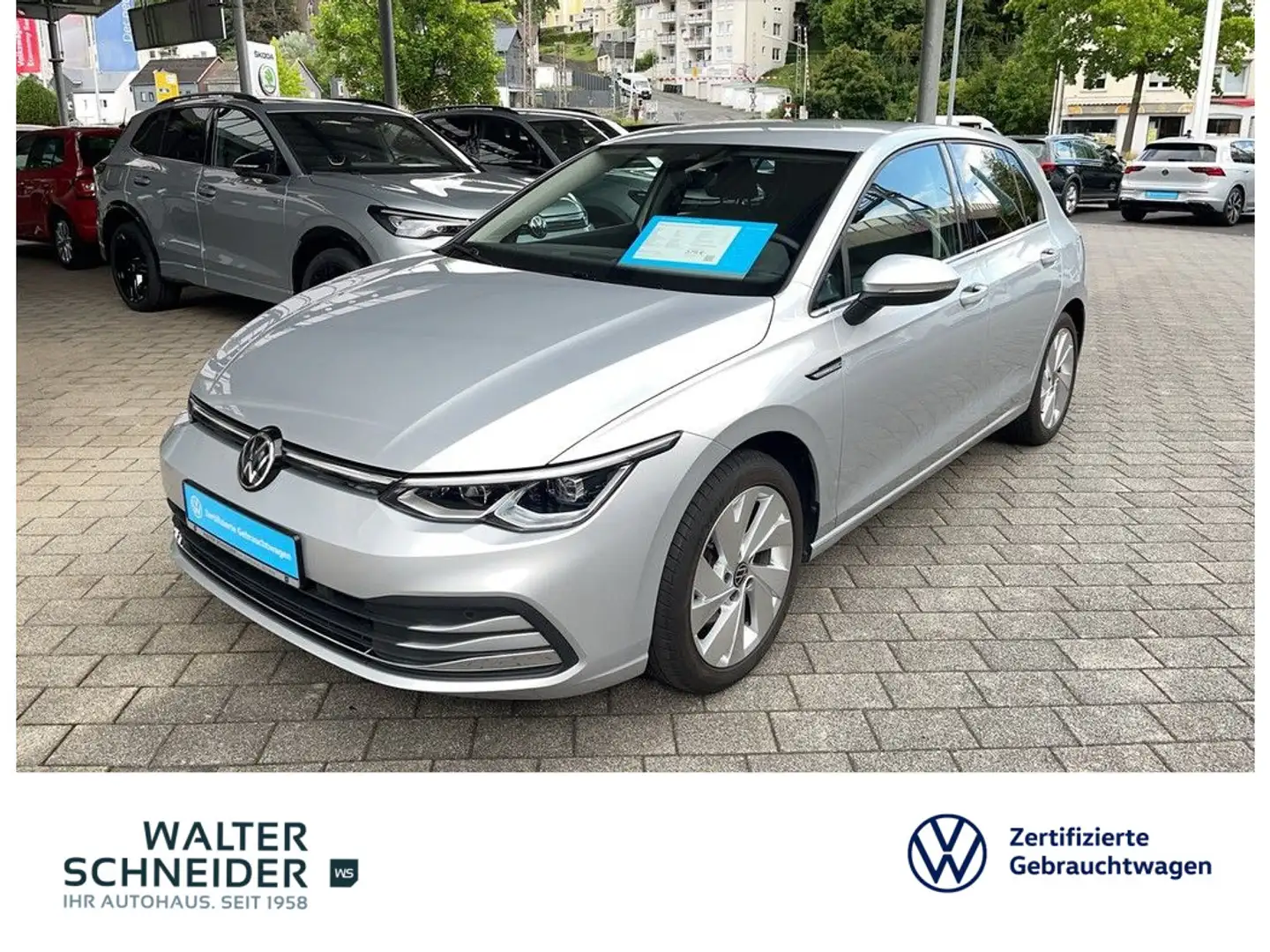 Volkswagen Golf 2.0 TSI DSG Style Navi LEDplus ACC Silber - 1