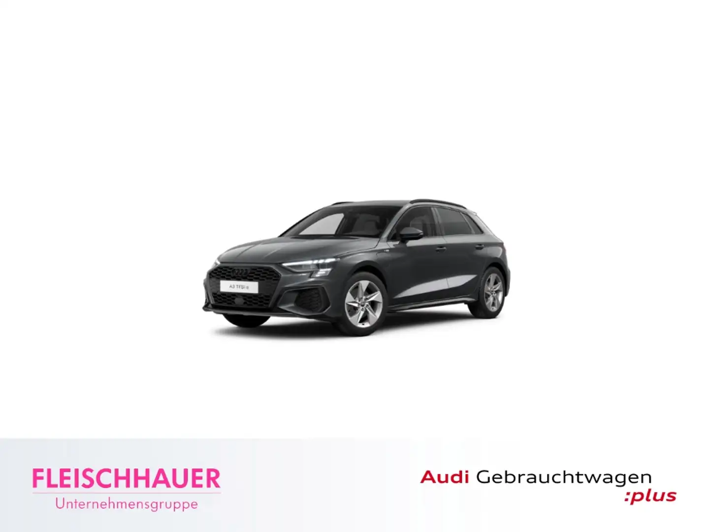 Audi A3 Sportback S line 40 TFSI e AHK Navi Matrix B&O VC Grau - 1