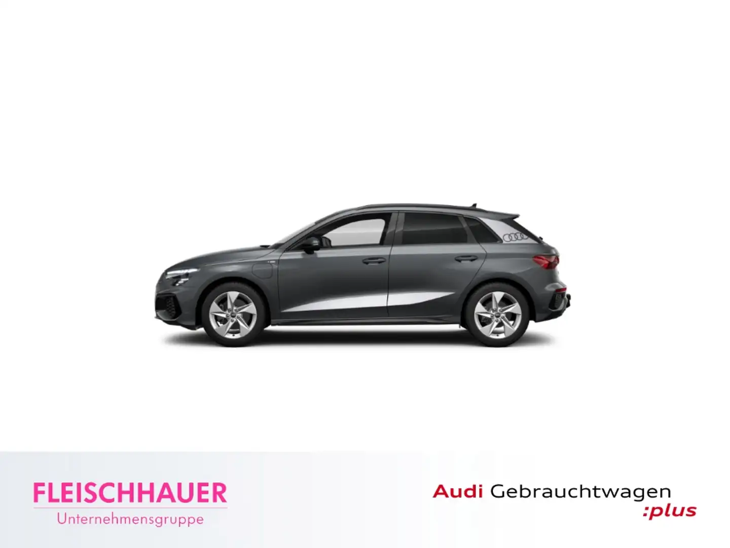 Audi A3 Sportback S line 40 TFSI e AHK Navi Matrix B&O VC Grau - 2