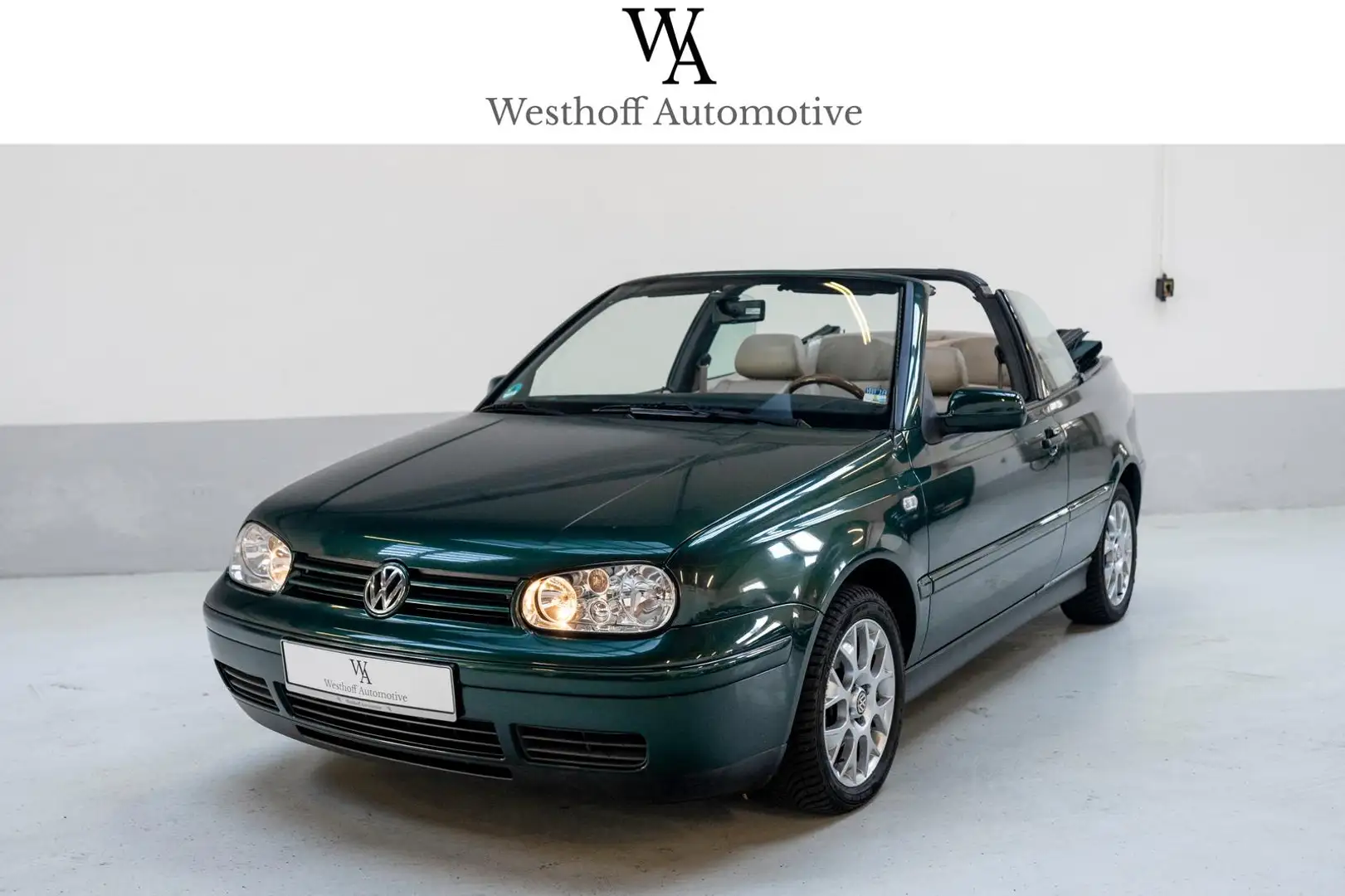 Volkswagen Golf Cabriolet Classicline Klima Holz Interlagos Verde - 1