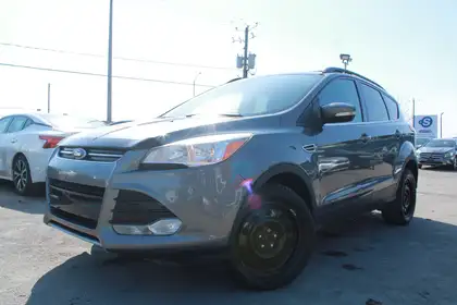 Gray 2013 Ford Escape SEL FWD SUV / Crossover Front-Wheel Drive 6-Speed Automatic
