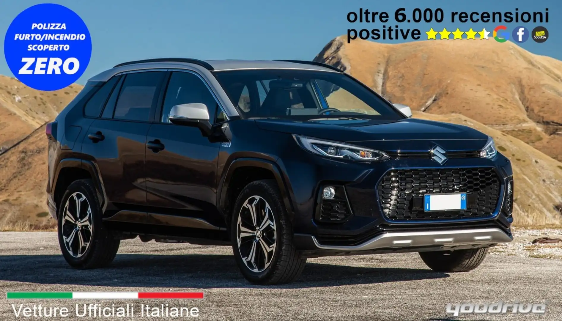Suzuki Across 2.5 Plug-in Hybrid E-CVT 4WD Top Nero - 1