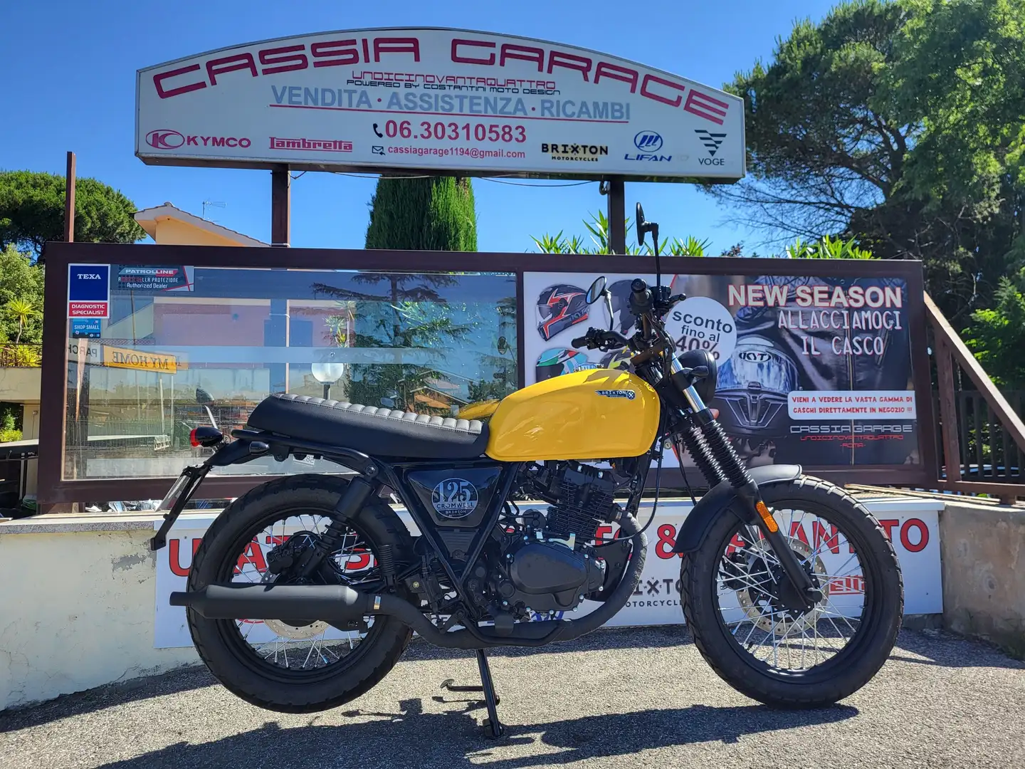 Brixton Cromwell 125 ABS Giallo - 1