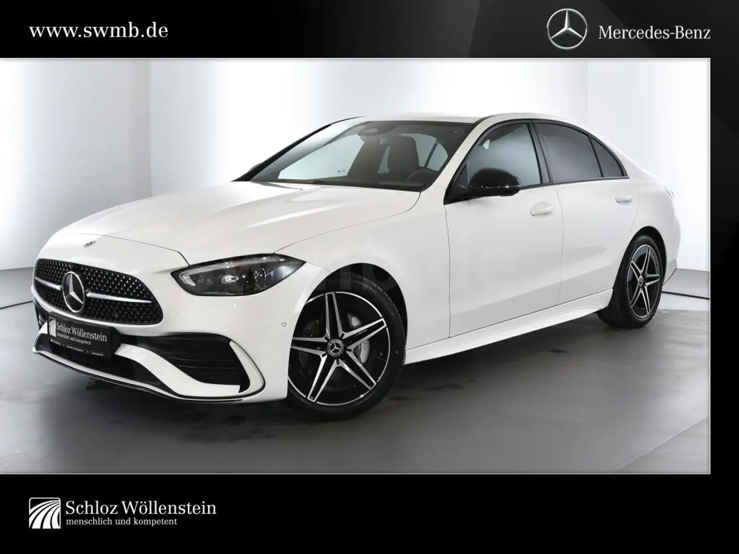 Mercedes-Benz C 200 4,99%/AMG/Digital Light/DISTRONIC/Memory   /360Cam Weiß - 1